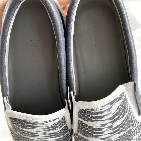 VINCE PYTHON SNAKE SLIP ON SNEAKER - Picture 7 of 9
